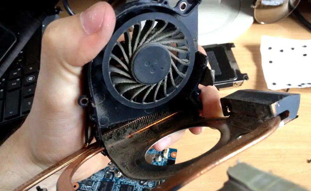 Чистка ноутбука HP от пыли в Сходне | Замена термопасты