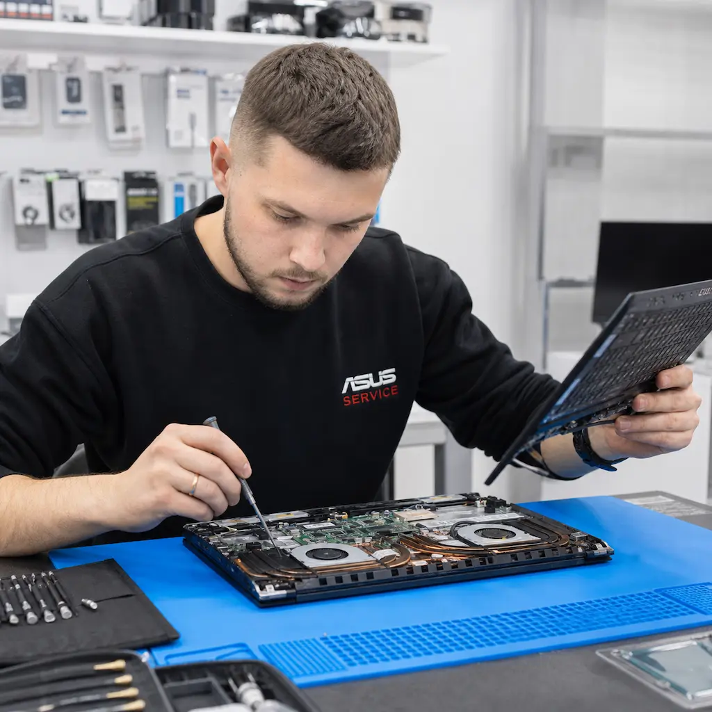 заменить клавиатуру на ноутбуке Asus в Сходне