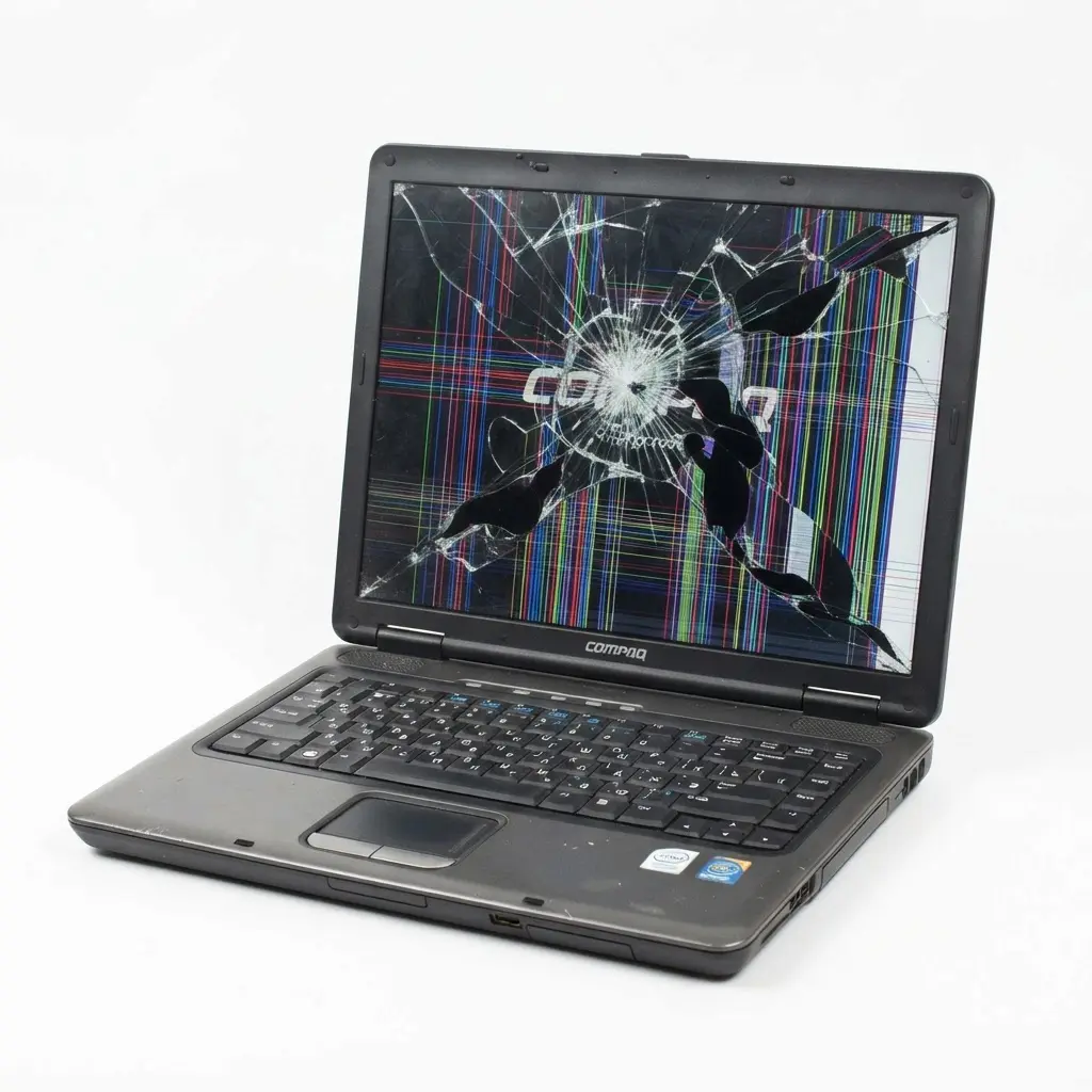 поменять матрицу ноутбука Compaq в Сходне