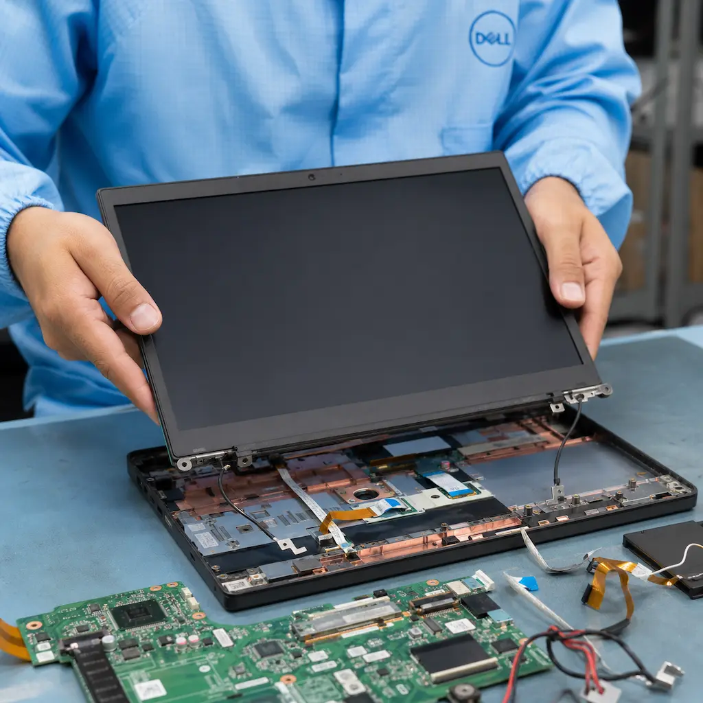 заменить матрицу ноутбука Dell в Сходне