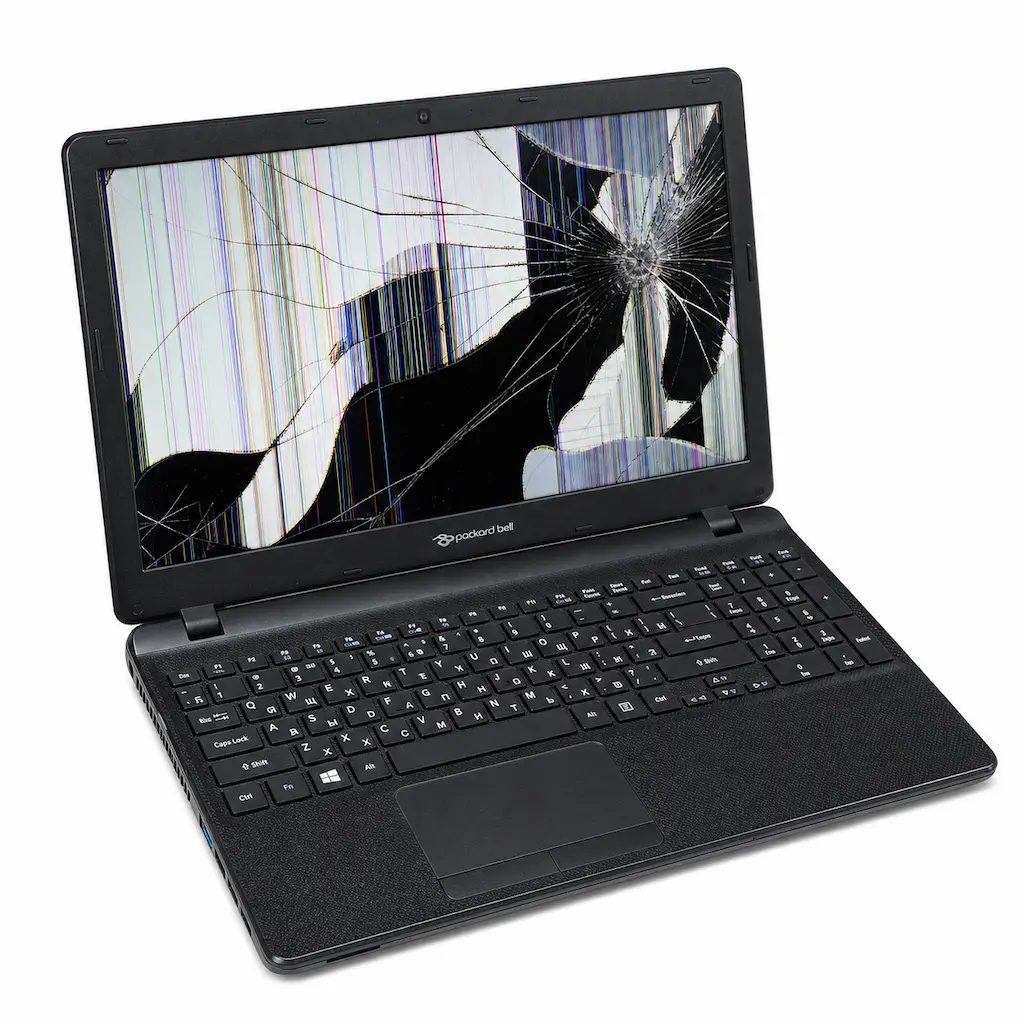 поменять матрицу ноутбука Packard Bell в Сходне