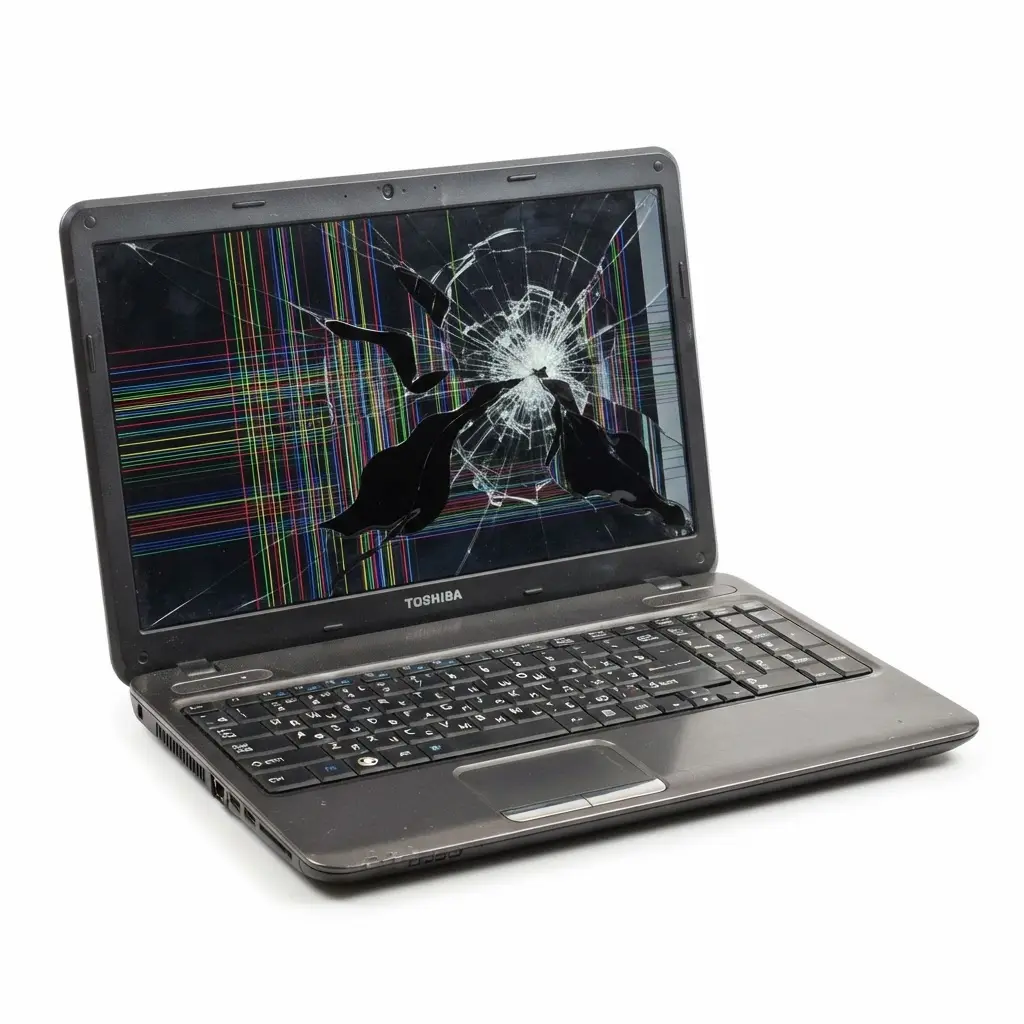 поменять матрицу ноутбука Toshiba в Сходне