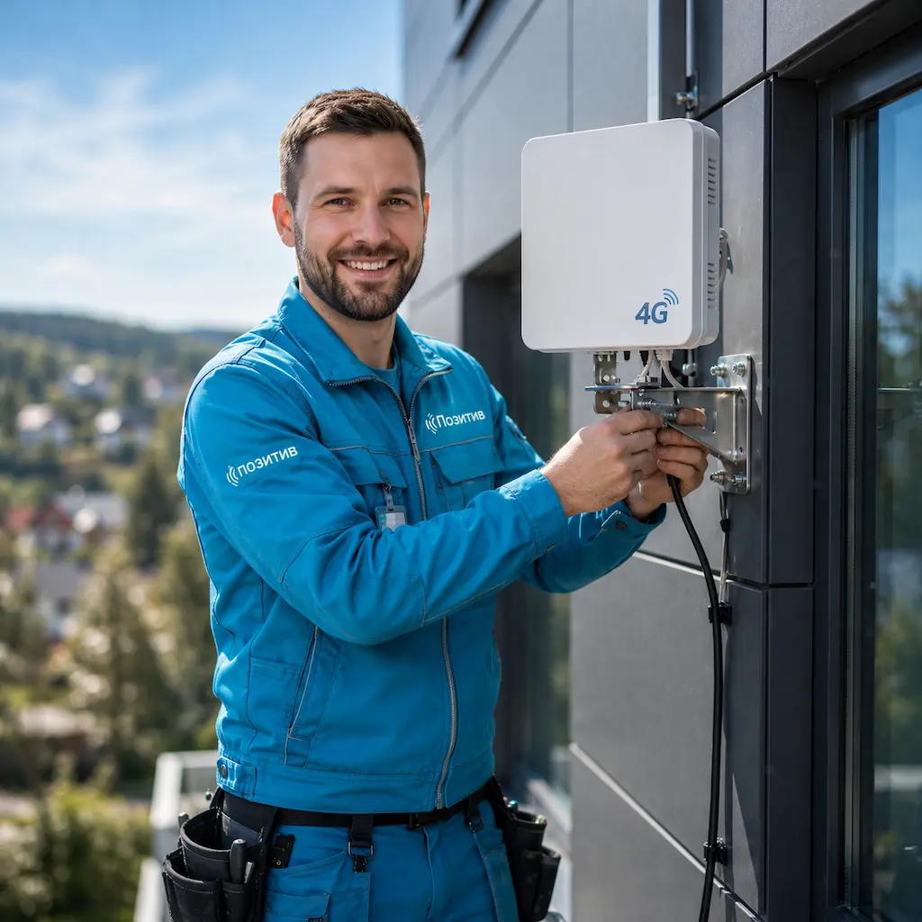 настроить 4G модем в Сходне