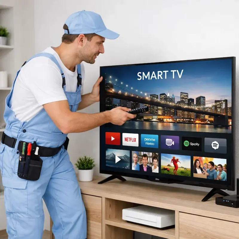 Как вызвать мастера для настройки Smart TV в Сходне