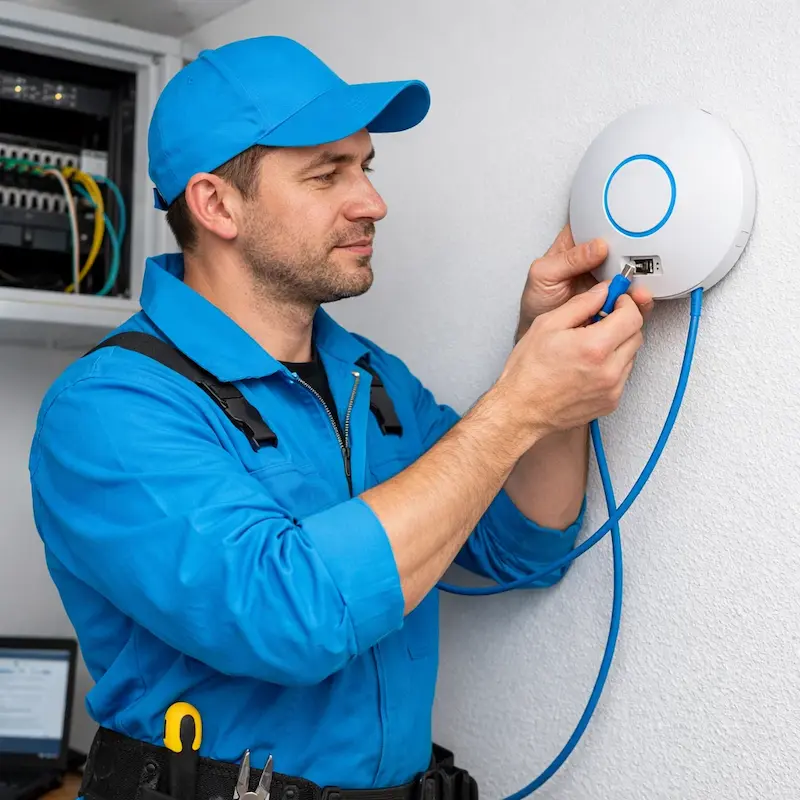 Подключение точки доступа в Сходне