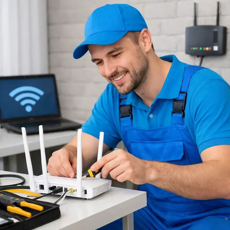 Настройка Wi - Fi в Сходне