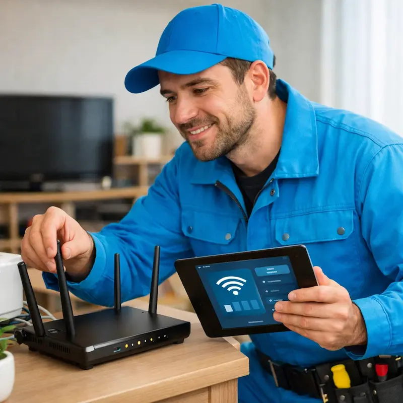 Настройка Wi-Fi для квартиры, дома и офиса в Сходне