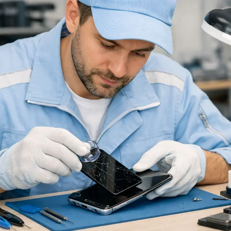 Заменить сенсорное стекло на смартфоне в Сходне