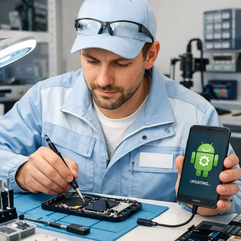 Настройка системы Android в Сходне