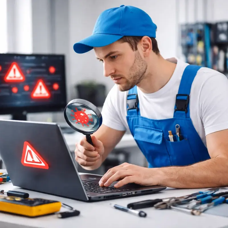 Поиск и устранение вирусов в Сходне