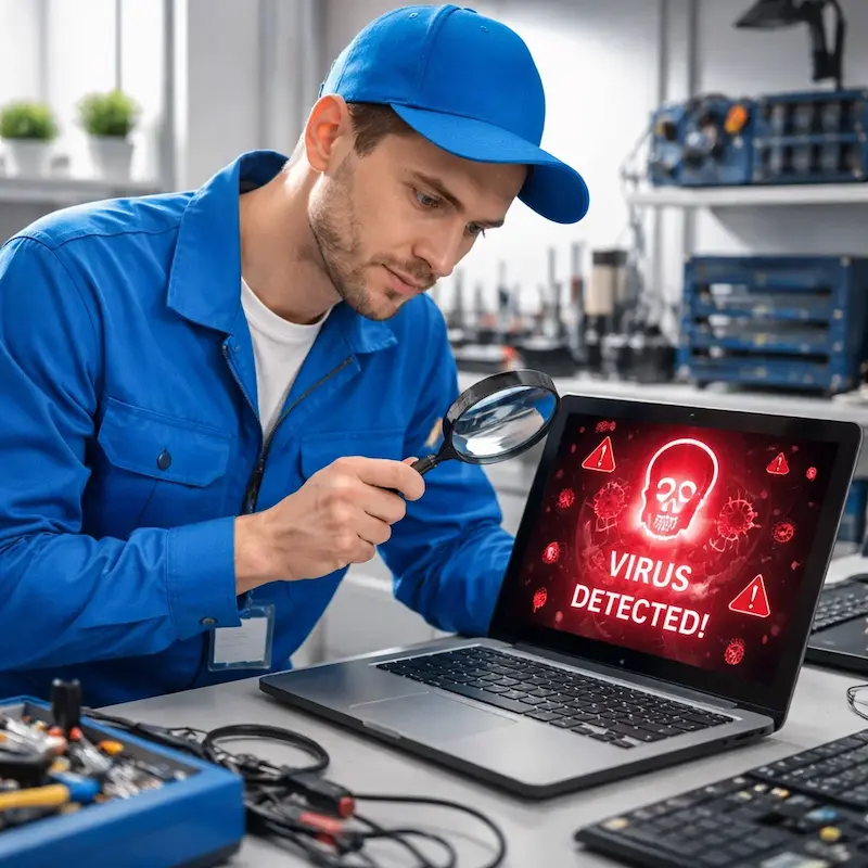 Поиск компьютерных вирусов в Сходне